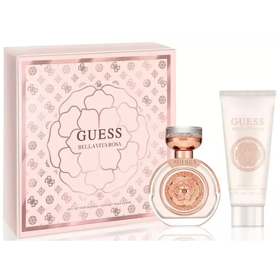 Guess Bella Vita Rosa toaletní voda 30 ml + tělové mléko 100 ml, dárková sada pro ženy
