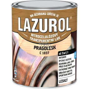 Lazurol Pragolesk C1037 lak nitrocelulozowy do drewna 750 ml Lazurol Pragolesk C1037 lak nitrocelulozowy do drewna 750 ml