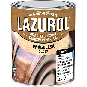 Lazurol Pragolesk C1037 lak nitrocelulozowy do drewna 750 ml