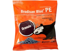 Brodisan Blue PE granule k hubení hlodavců sáček 150 g
