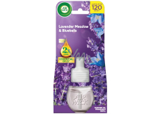 Air Wick Essential Oils Lavender Meadow & Bluebells - Levandulová louka a modré kvítky, elektrický osvěžovač náhradní náplň 19 ml