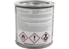 Biopol Paints Slikonowa srebrna, ognioodporna do 500 °C, 350 g