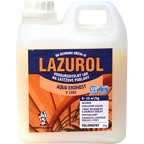 Lazurol Aqua Ekohost polomat V1305 lak podłogowy 2 kg Lazurol Aqua Ekohost polomat V1305 lak podłogowy 2 kg