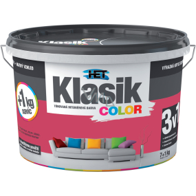 Het Klasik Color malířská barva, 0897 vínová, 7+1 kg Het Klasik Color malířská barva, 0897 vínová, 7+1 kg