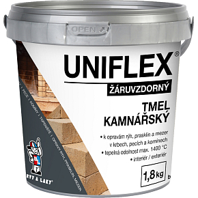 Uniflex tynk kominkowy, ognioodporny, 1,8 kg
