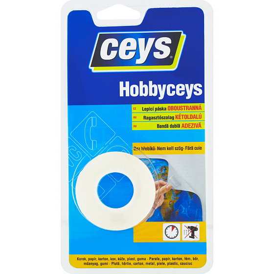 Ceys Hobbyceys taśma dwustronna 15 mm x 2 m
