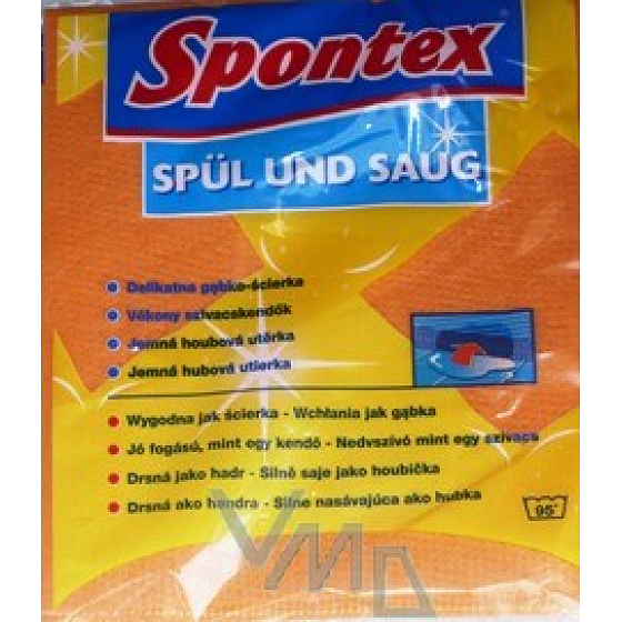 Spontex Spül und Saug extra velká houbová utěrka 30 x 36 cm 1 kus