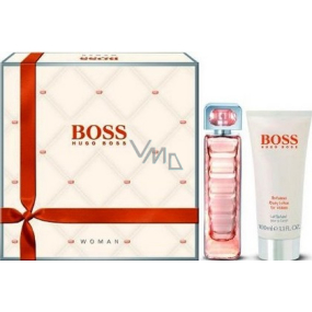 Hugo Boss Orange Woman toaletní voda 30 ml + tělové mléko 100 ml, dárková sada