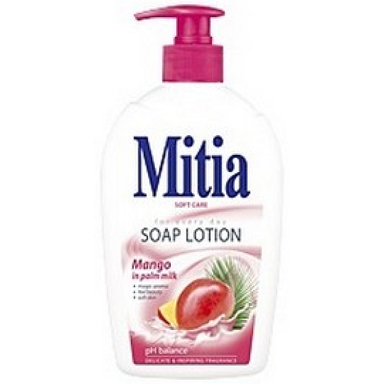 Mitia Mango In Palm Milk krémové tekuté mýdlo dávkovač 500 ml