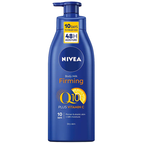 Nivea Q10 Plus Witamina C Odżywcze ujędrniające mleko do ciała dla suchej skóry 400 ml