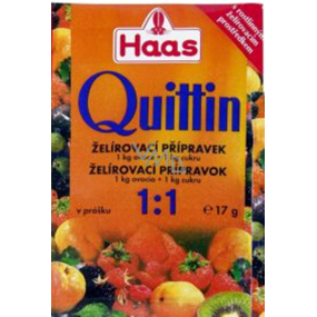 Haas Quittin 1:1 želírovací přípravek 17 g Haas Quittin 1:1 želírovací přípravek 17 g