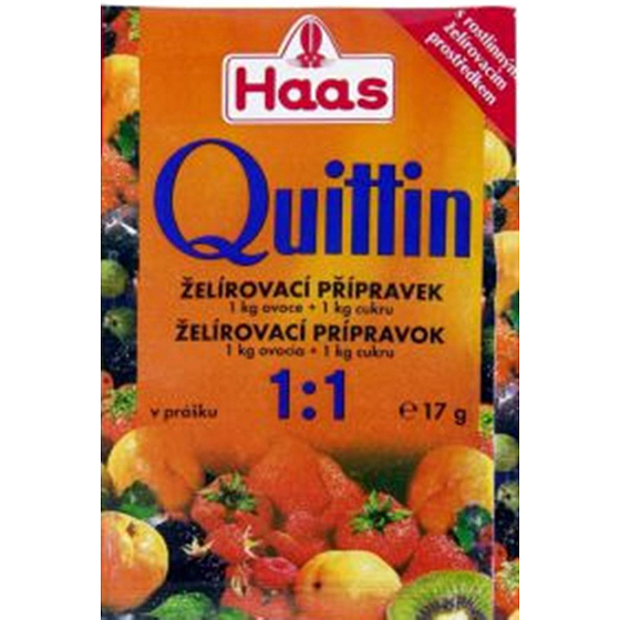 Haas Quittin 1:1 želírovací přípravek 17 g