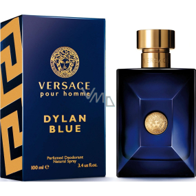 Versace Dylan Blue dezodorant w szkle dla mężczyzn 100 ml