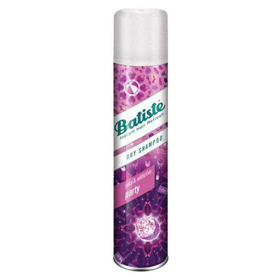 Batiste Party suchý šampon na vlasy pro objem a lesk s ovocnou vůní 200 ml