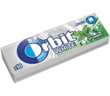 Wrigleys Orbit White Spearmint Żywiczek bez cukru drażdżę 10 sztuk 14 g