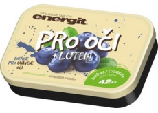Energit Pro oczy + Lutein Jagoda witaminowe tabletki energii dla zmęczonych oczu 42 tabletki
