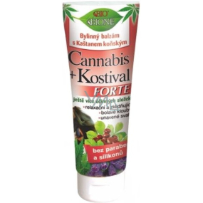 Bione Cosmetics Cannabis + Kostival Forte balsam ziołowy z kasztanowcem 200 ml
