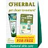 O Herbal Aloe Vera krém na ruce 100 ml + balzám na rty 3,6 g kosmetická sada