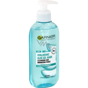Garnier Skin Naturals Hyaluronic Aloe żel oczyszczający do wszystkich typów skóry 200 ml dozownik