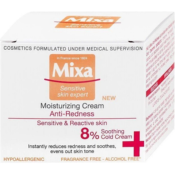 Mixa Anti-Redness nawilżający krem dzienny przeciw zaczerwienieniu skóry 50 ml