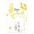 Dove Nourishing Secrets Pečující Rituál Kokos sprchový gel 250 ml + tělové mléko 250 ml + zrcátko, kosmetická sada