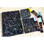 Posca Uniwersalny akrylowy marker 0,7 mm Metaliczna zieleń PC-1MR