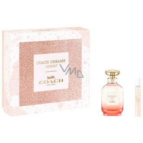 Coach Dreams Sunset woda perfumowana dla kobiet 60 ml + woda perfumowana dla kobiet 7,5 ml, zestaw prezentowy dla kobiet
