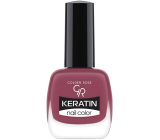Golden Rose Keratin Nail Color lak na nehty 63 Brązowy 10,5 ml
