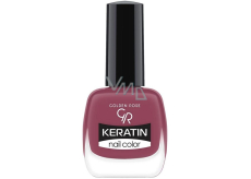 Golden Rose Keratin Nail Color lak na nehty 63 Brązowy 10,5 ml