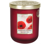 Heart & Home Rozkwitająca łąka sojowa świeca zapachowa duża paląca się aż 75 godzin 320 g