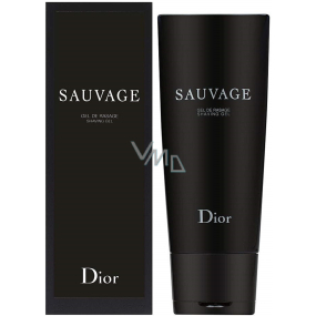 Christian Dior Sauvage gel na holení pro muže 125 ml Christian Dior Sauvage gel na holení pro muže 125 ml