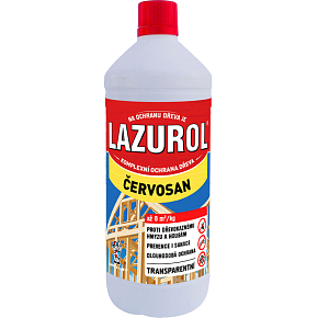Lazurol czervosan na hubení czervotočów, 1 l