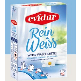 Evidur Gardinen Reinweiss – Proszek do białych firanek 600 g