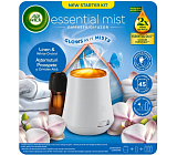 Air Wick Essential Mist Linen & White Orchid - Odświeżacz powietrza z aromatem prania i białej orchidei komplet 20 ml