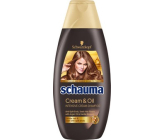 Schauma Cream & Oil intenzivní krémový šampon na vlasy 400 ml