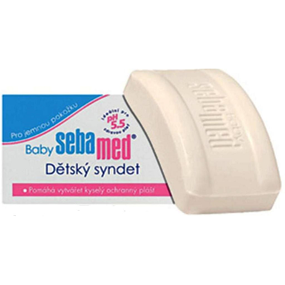 SebaMed Baby Syndet mýdlo pro děti 100 g