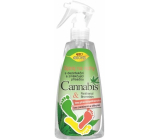 Bione Cosmetics Cannabis spray do stóp z dezinfekční a zvlhčující přísadou 260 ml