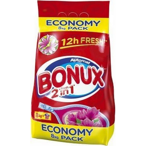 Bonux Natura Happy Lilac 2v1 prací prášek 8 kg