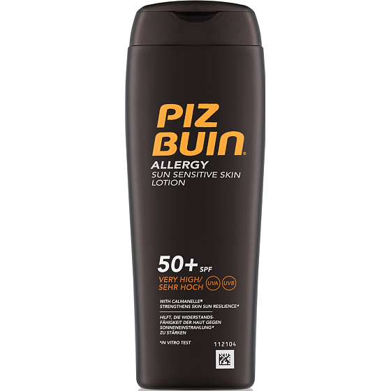 Piz Buin Allergy SPF50 mléko na opalování 200 ml