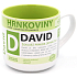 Nekupto Hrnkoviny Hrnek se jménem David 0,4 litru