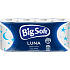 Big Soft Luna 3-warstwowy papier toaletowy, 8 rolek, 17,6 m rolka
