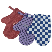 ProDům Rękawice kuchenne z pętelką różne kolory i wzory 1 sztuka