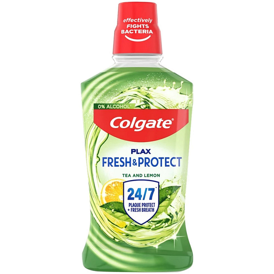 Colgate Plax Fresh & Protect Herbata i Cytryna płyn do płukania ust 500 ml