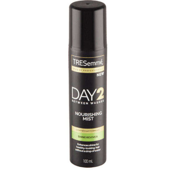 TRESemmé Shine Reviver Day 2 suchý sprej na vlasy v podobě lesku, pro rychlé osvěžení, hydrataci 100 ml