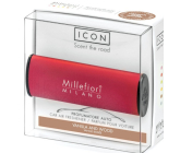 Millefiori Milano Icon Vanilla & Wood - Vanilka a Dřevo vůně do auta Classic červený voní až 2 měsíce 47 g