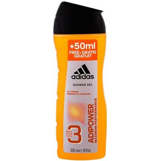 Adidas Adipower Maximum Performance sprchový gel pro muže 300 ml