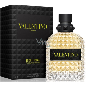 Valentino Uomo Born in Roma Yellow Dream toaletní voda pro muže 100 ml