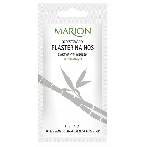 Marion Čistící náplast na nos s aktivním bambusovým uhlím 1 kus