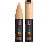 Posca Uniwersalny akrylowy marker z szerokim, stożkowym końcówką 8 mm Jasny pomarańczowy PC-8K