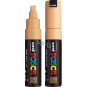 Posca Uniwersalny akrylowy marker z szerokim, stożkowym końcówką 8 mm Jasny pomarańczowy PC-8K